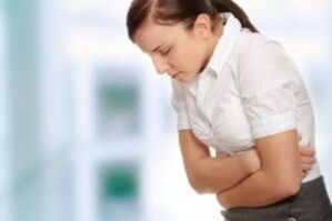 Zácpa u ženy je příznakem přítomnosti parazitů